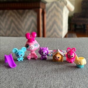 Littest Pet Shop Sweet Garden Fun  31581, complete set, Hasbro 2013